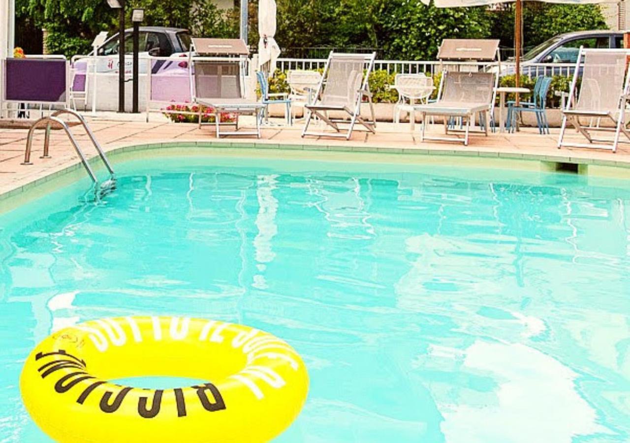 La Plata Hotel - Con Piscina Риччоне Экстерьер фото